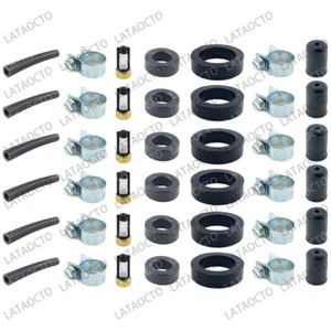 6X Kit de reparación de inyector de combustible 0280150153 para Jaguar Vanden Plas XJ6 4,2 L 1979-1987 - Imagen 1 de 7