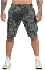 JetLag Men's Blue/Grey Camo Cargo Shorts. Hard to find size. 38 - Picture 1 of 11