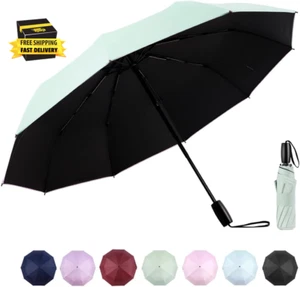46" Travel Sun & Rain Umbrella, Lightweight Windproof Umbrella, Portable Lightwe - Picture 1 of 9