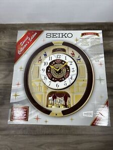 Seiko Melodies In Motion WALL Clock Special Collector's Edition  24 Song MIB