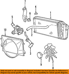 FORD OEM 97-02 E-150 Econoline Club Wagon Radiator Coolant-Lower Hose YC2Z8286HA