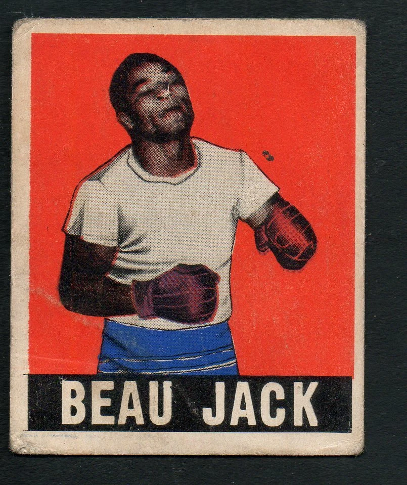 1948 Leaf Boxing Card #13 Beau Jack-lightweight G-Vg Card - Image 1 of 1