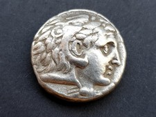 5. Greek Silver Coin, AR Tetradrachm, Alexander III the Great - 16,80g; 26 mm