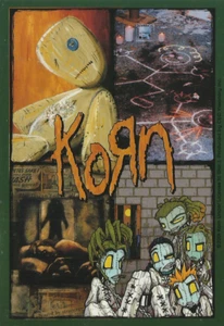 KORN sticker 5 - 2001 cat no. S-1615 VINYL STICKER official merchandise OOP - Foto 1 di 19