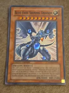 Rara Blue Eyes Shining Dragon MOV-EN001 Edizione Limitata YuGiOh Foil - Foto 1 di 9