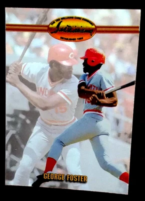 1993 TED WILLIAMS COMPANY #29 GEORGE FOSTER CINCINNATI REDS - Image 1 of 2