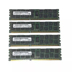 64GB Micron (4x16GB) PC3-14900 (DDR3-1866) Server Ram - Picture 1 of 1