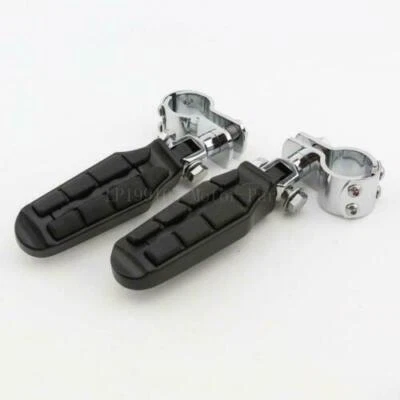 2 clavijas de pie de carretera montaje de pedal y abrazaderas para Honda Shadow Spirit VT 750 1100 Foto 1 de 4