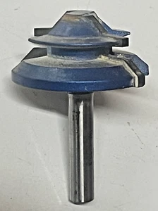 LOCK MITER ROUTER BIT WL-1420-2 Angolo 45° - Foto 1 di 4