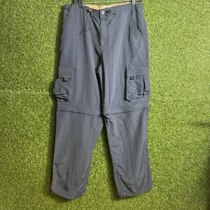 Vintage Lee Cargo Pants Mens Medium Nylon Dungarees 90s Skater Y2K Hiking - Picture 1 of 10