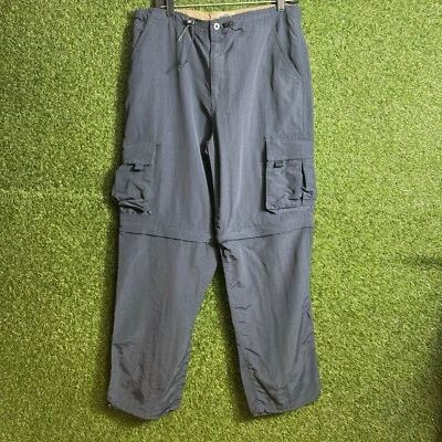 Pantalones cargo Lee vintage para hombre peto mediano de nailon años 90 patinador Y2K senderismo Foto 1 de 4