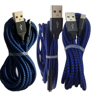 3Pack 6/10Ft USB Fast Charger Cord Charging Cable For iPhone 14 13 12 11 8 XS XR - Picture 1 of 10