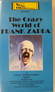 FRANK ZAPPA "THE CRAZY WORLD OF FRANK ZAPPA" rare vhs mint - Bild 1 von 4