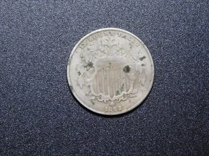 OLD US COIN 1882 SHIELD NICKEL - Picture 1 of 8