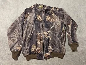 Vintage Scentlok Jacket Mens XL Realtree Hardwoods Camo Bomber Lined Coat - Picture 1 of 15
