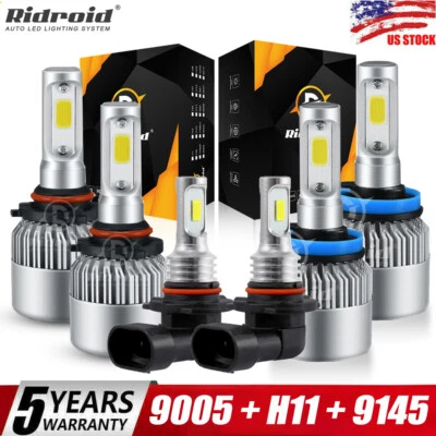 Faros antiniebla LED para Dodge RAM 1500 2500 3500 2009 2010 2011 2012 Foto 1 de 4