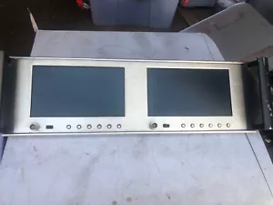 RACKMOUNT TACK-LCD-7-2 7" DUAL LCD PANEL - Picture 1 of 2