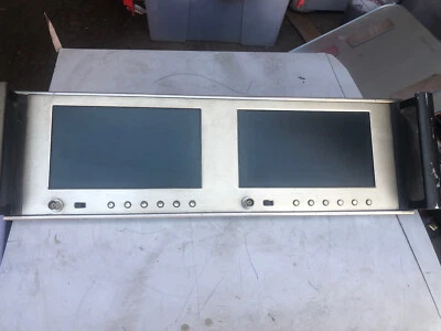 RACKMOUNT TACK-LCD-7-2 7" DUAL LCD PANEL - Image 1 of 2