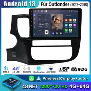 für Mitsubishi Outlander 2012-2018 10"Android 13 Autoradio Navigation 4+64G DAB+ - Bild 1 von 13