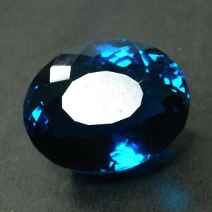 Grandidierite 40 Ct Certified Bluish Green Oval Shape Huge Loose Gemstone   A++