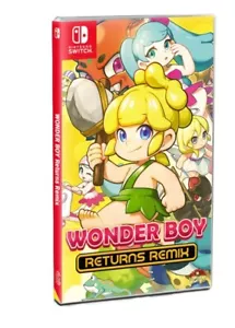 Wonder Boy Returns Remix Nintendo Switch regione fisica gratis EU Works USA - Foto 1 di 1