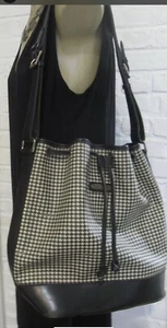 Bolso de hombro Ralph Lauren con cordón estampado con cubo de diente de perro ¡oferta! - Imagen 1 de 10