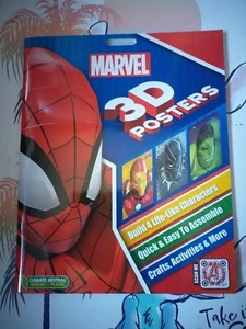 MARVEL : MARVEL 3D POSTERS BOOK - Picture 1 of 2