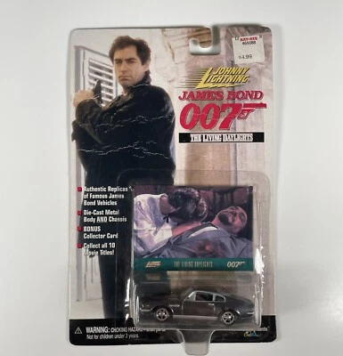 Johnny Lightning Premium Diecast 007 The Living Daylights 1985 Aston Martin Foto 1 de 4