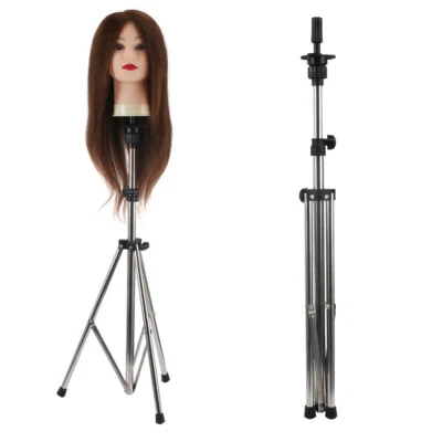 NEVERLAND BEAUTY & HEALTHY 80-133cm Hairdressing Training Wig Head Holder Adjustable Mannequin Tripod Stand