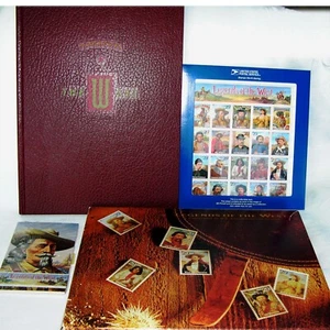 Briefmarken Legenden des Westens USPS 94 Original Pickett Fehler Komplettsatz Postkarten - Bild 1 von 4