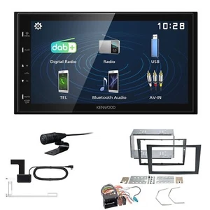 Kenwood 2DIN DAB+ Autoradio für Opel Astra H ohne Canbus - Bild 1 von 5
