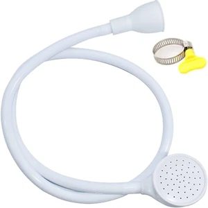 Portable Sink Spray Hose Handheld Pet Faucet Sprayer for Baby Bath Pet Hair Wash - Picture 1 of 11