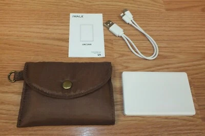 Paquete de carga original iWalk (UBC1800-002A) para dispositivos iPhone o Android *LEER* Foto 1 de 4