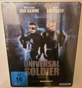 Universal Soldier STEELBOOK (Blu-ray, Germany) Region B Jean-Claude Van Damme - Imagen 1 de 8