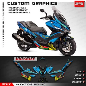 Graphics Kit Motorcycle Stickers for KYMCO XCITING S 400 2018 2019 2020 - Picture 1 of 8