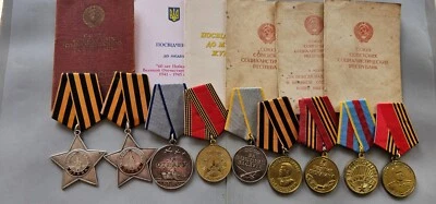 ordem de glória, medalha de bravura, méritos militares - Imagem 1 de 4