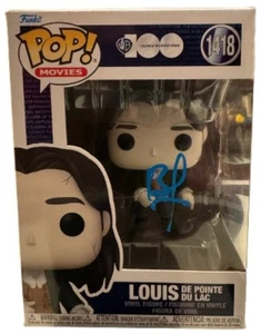 BRAD PITT SIGNED AUTOGRAMM INTERVIEW MIT DEM VAMPIR FUNKO POP 1418 BECKETT BAS - Bild 1 von 3