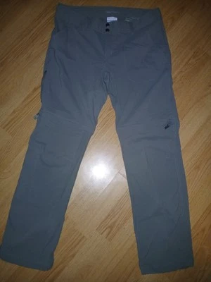 Columbia Hiking Pants Women’s 10 Short Zip Off OmniShield Adv. Repellency Olive  - Image 1 of 4