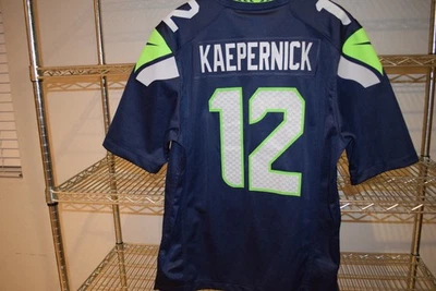 Camiseta deportiva Nike Colin Kaepernick RARA Seattle Seahawks adulto hombre mediana usada en excelente estado Foto 1 de 4
