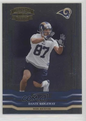 2005 Donruss Throwback Threads Rookie Retail Foil Rookies /999 Dante Ridgeway RC - Image 1 of 2