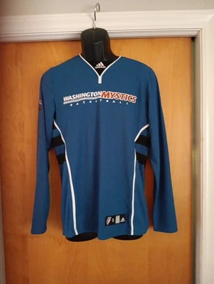 Adidas WNBA Washington Mystics Shooting Shirt Warm Up Jersey Size S NWT - Image 1 of 4