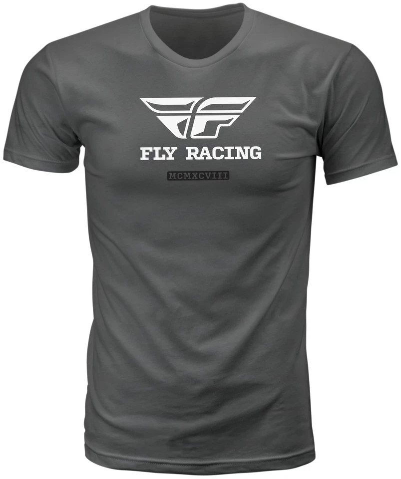 Fly Racing Evolution Mens Short Sleeve T-Shirt Asphalt SM - Image 1 of 1