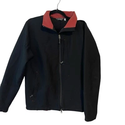 Chaqueta IBEX Peak ClimAwool Para Mujer Grande Negra Cremallera Completa Softshell Mezcla Merino Foto 1 de 4