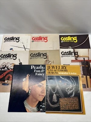 Vintage casting and jewelry craft magazine back issues, 1976/1977 - Image 1 of 4