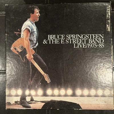 Bruce Springsteen & the E Street Band Live 1975-85 Vinyl Record Missing Record 3 - Image 1 of 4
