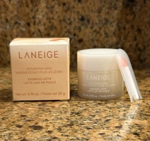 Laneige Lip Sleeping Mask EGGNOG LATTE Lip Balm Full Size 20g Egg Nog BNIB + ๐ - Picture 1 of 3