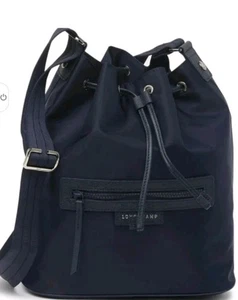 Longchamp Le Pliage Navy Blue Neo Bucket Nylon Bag Crossbody NEU  - Bild 1 von 14