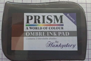 Prism By Hunkydory Ombre tampone inchiostro marrone - Foto 1 di 1