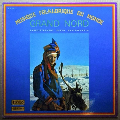 LP 33 T - VARIOUS ARTISTS - MUSIQUE FOLKLORIQUE DU MONDE - GRAND NORD - MUSIDISC - Photo 1/2
