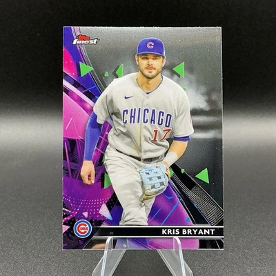 2021 Topps Finest - Kris Bryant #34 - Image 1 of 2